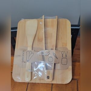 Beautiful bamboo serving set